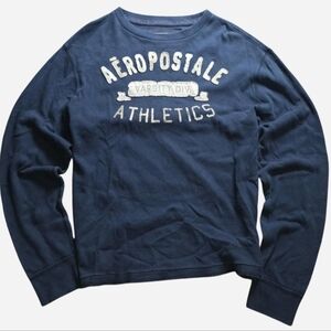 Aeropostale Spellout Graphic Long Sleeve Tee Men's XL